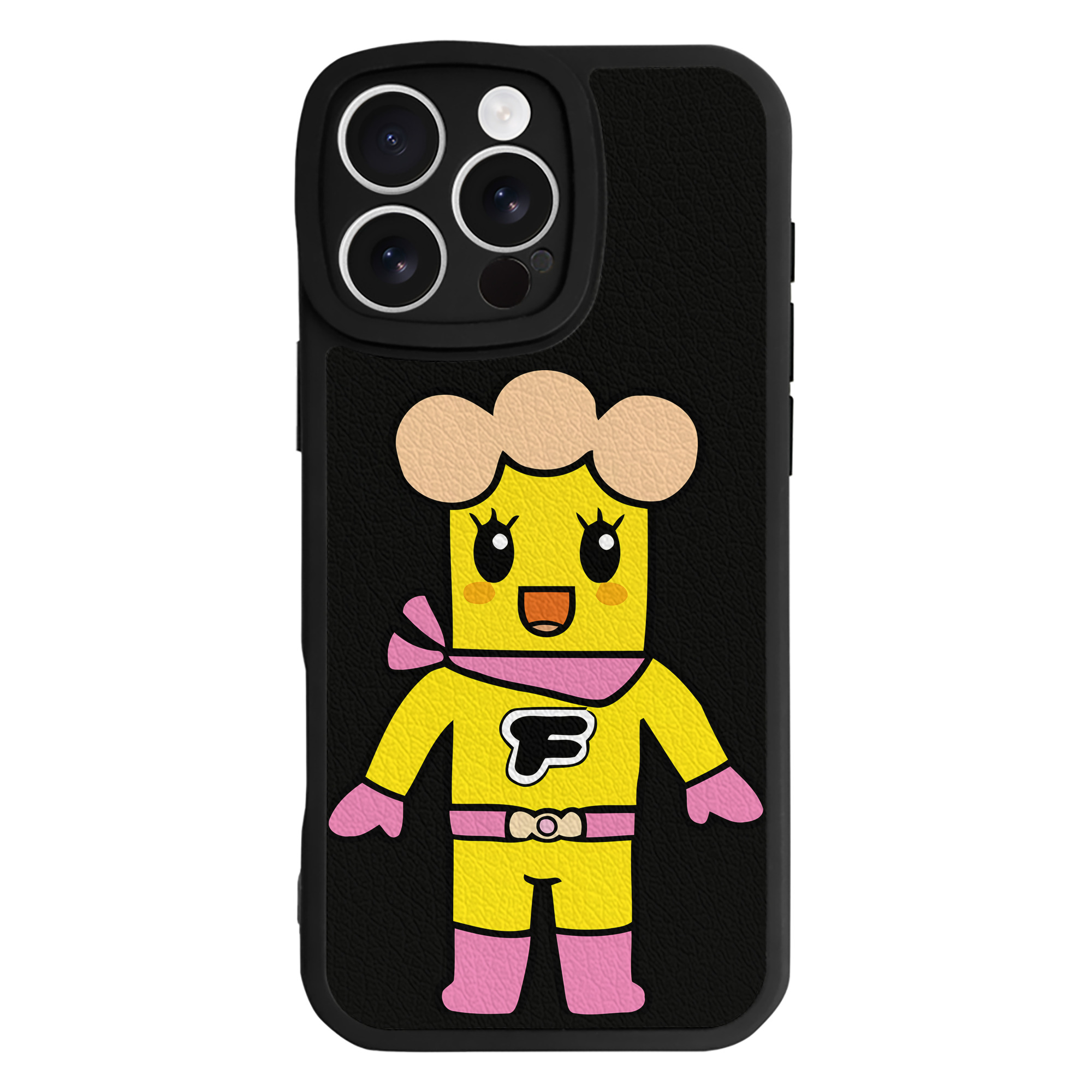 （画像用） アンパンマン Anpanman 【iPhone 16シリーズ対応】シリコンスマホケース（レザー調） 材質：シリコン